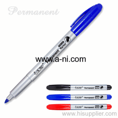 brown permanent marker pen