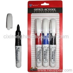 whiteboard markers with clip