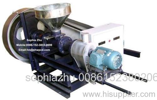 Floating fish food pellet machine