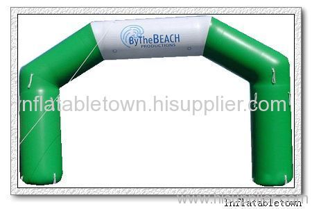 Inflatable colorfull archway