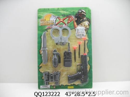 police solf bullet gun set