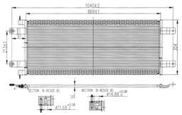 Auto Air Conditioning Condenser