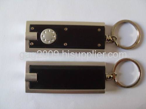 LED Keychain ,plastic light up key ring , flashing torch