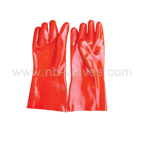 Red PVC Glove