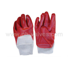 Red PVC Glove