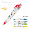 colored plastic push action mini Mechanical pencil