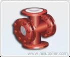 PTFE lined cross