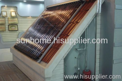 split solar water heating system