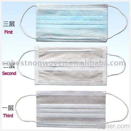 nonwoven face mask