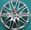 Alloy wheel forged disk for mulriple pieces