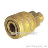 Male thread air coupler