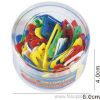 color tipped boat plastic paper clips