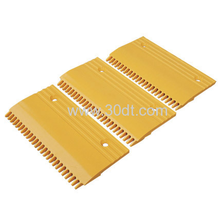 Otis Escalator Lift Spare Parts Yellow Plastic Comb Plate