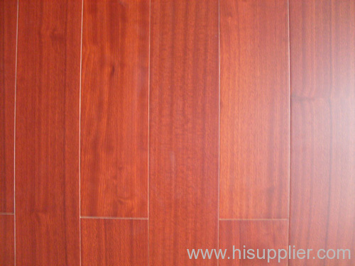 Sapele engineered hardwood flooring