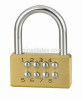 Brass combination padlock(50mm)