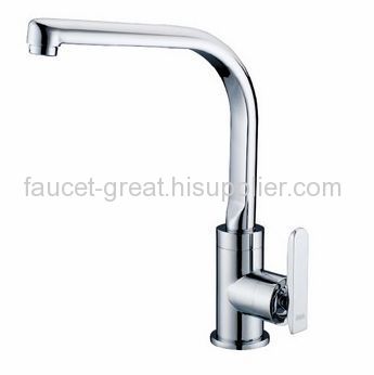 Modern Design Kitchen Faucet In Brass Material