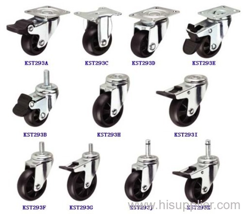 Nylon caster wheels