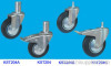 rubber caster wheels