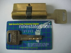 (door lock )Brass cylinder lock