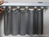 Curtain mesh coil drapery