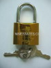 New Golden Plated Iron Padlock