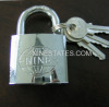 New Chrome Plated Iron Padlock