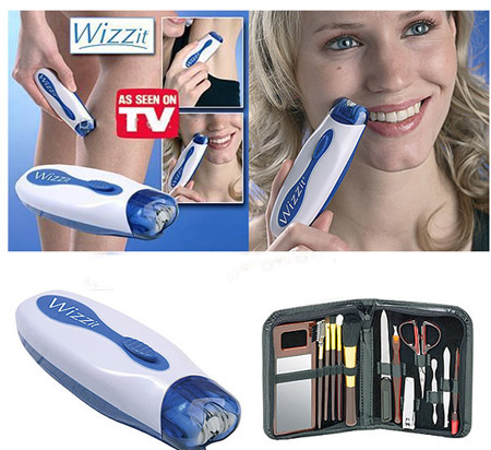 Wizzit hair remover as seen on TV Auto manicure Set