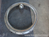 Flanged slewing ring with inner gear
