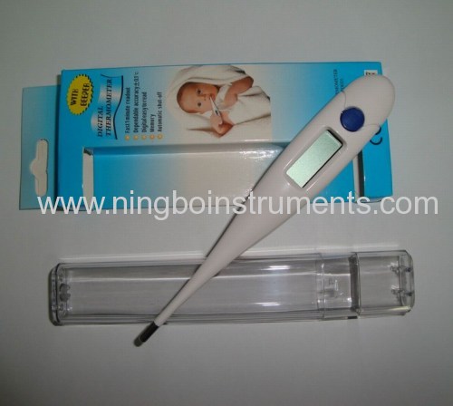 Digital clinical thermometer