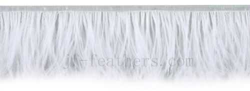 marabou feather lace