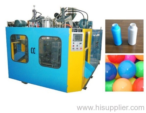 Automatic extrusion blow moulding machine