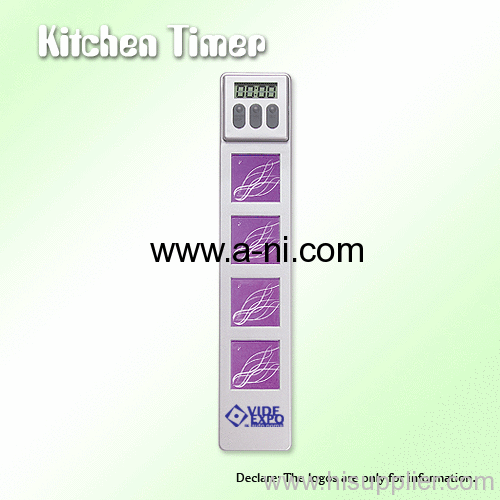 strip plastic digital portable Countdown Kitchen Timer