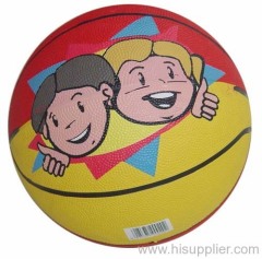 rubber basketball