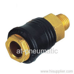 Male thread coupler