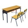 Double Student Desk & Chair