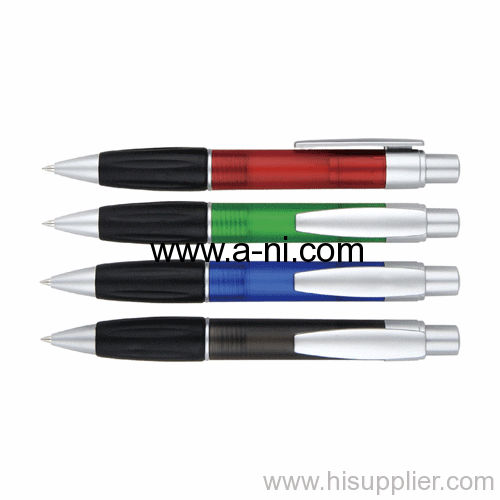 Plastic ballpoint pen click