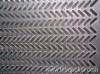 splayed perforated metal