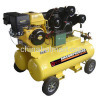 15 HP 150L twin tank petrol driven air compressor