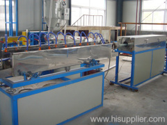 PVC lay flat hose extrusion line