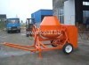 Portable concrete mixer