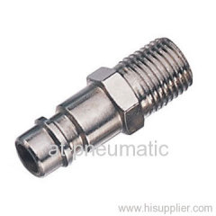 Male thread air coupler