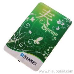 Credit Card Style USB Rechargeable MP3 Player