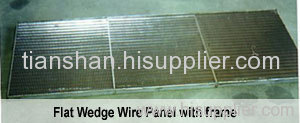 wedge wire screen panels
