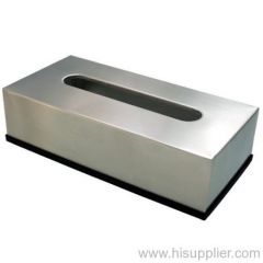 Stainless steel tissue boxes