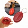 PVC coin holder key ring