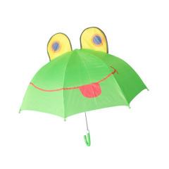 Cartoon Umbrella With Frog