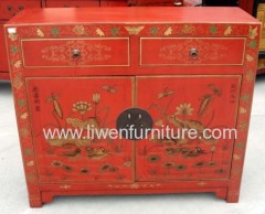 Ancient painting cabinet