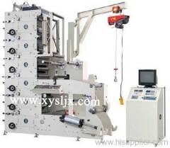 Full Automatic Rolled Self-adhesive Label Flexographic Printing Machine