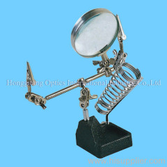 Auxiliary clip magnifier