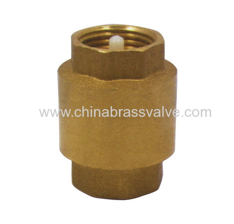 Brass Vertical Check Valve